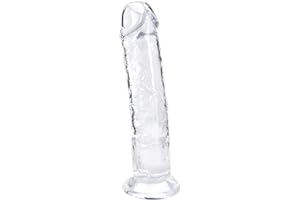 18 cm Small Dildo for Women, Soft Realistic Beginners Sex Toy, Jelly Dildo with Teat for Women, Couples, Adults, Sex Toys & Games