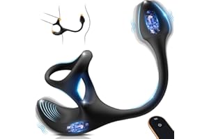 Blisome™ Premium Prostata-Vibrator – Ergonomisches Design mit integriertem Cockring