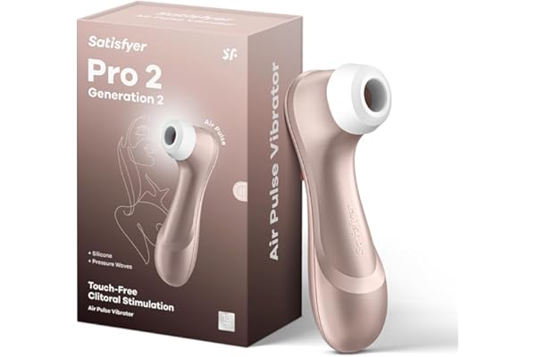 Satisfyer Pro 2 Next Generation, Stiftung Warentest 1.6 (GUT), clitoral nipple with 11 intensity levels, lay-on vibrator with battery technology, waterproof
